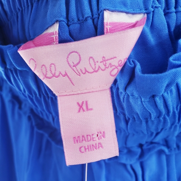 Lilly Pulitzer NWT off shoulder top XL - Picture 5 of 16